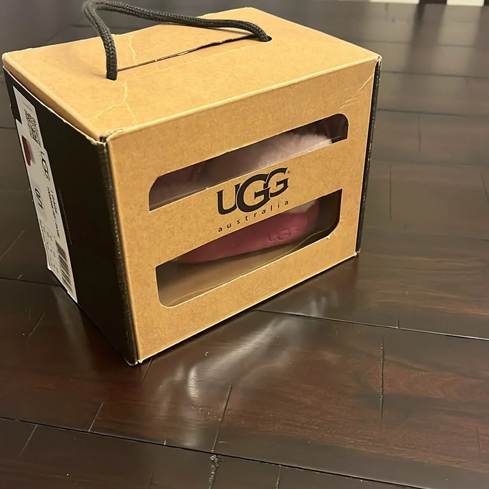 Ugg Australia I Gage Infant Baby Booties Boots Girls Size 0/1 Shoes 0-6 Months